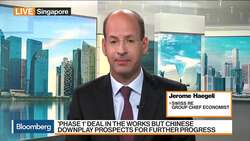 Expect U.S.-China Trade War to be Top Risk for Global Economy, Says Swiss Re’s Haegeli News Clip