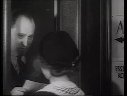 Jewish asylum seekers in London, 1938 Stock Footage