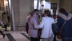 CLEAN : Lawyers and plaintiffs react after court jails suspects in 2016 Nice terror attack News Clip