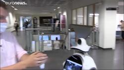 Coronavirus: Belgium hospital employs robot to protect against COVID-19 News Clip