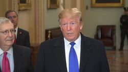 Trump talks Mueller Probe, ACA on Capitol Hill News Clip