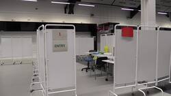 Mass vaccination centre set up inside Ashton Gate Stadium News Clip