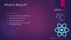 AWS, JavaScript, React - Deploy Web Apps on the Cloud - What Is React? Instructional Video