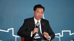 CLEAN : China trying to 'divert domestic attention' by escalating tensions says Taiwan's FM News Clip