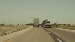 Driving POV time lapse on a middle America highway in Missouri Stock Footage