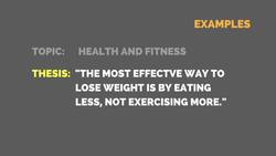 How to Write a Thesis Statement for a Speech Instructional Video