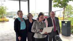 Family of Stephen Chamberlain speak to media following inquest News Clip