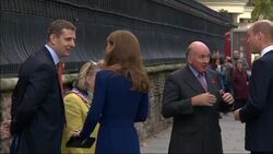 Duke and Duchess of Cambridge at the launch of the National Emergencies Trust News Clip