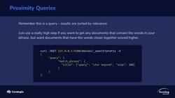Elasticsearch 7 and Elastic Stack - In Depth and Hands On! - Phrase Matching Instructional Video