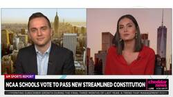 NCAA New Constitution Gives Divisions Say Over Student Athlete Compensation News Clip