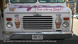 #TheMoment an ice cream man realizes serving his customers is the real treat News Clip