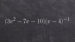 How to divide polynomials with a remainder long division Instructional Video