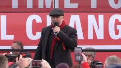 Jeremy Corbyn addresses rally in Middlesbrough News Clip