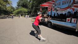 3 Ways to Stop on Rollerblades Instructional Video