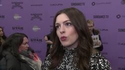 Hathaway premiere 'heartbreaking and savage' movie at Sundance News Clip