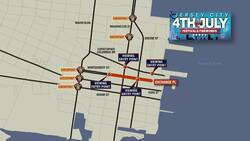 Multiple roadways to be closed in Jersey City for July 4 celebrations News Clip