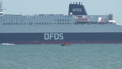 Dinghy spotted near Calais News Clip