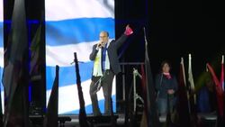 VOICED : Puntero presidencial de Uruguay ve posible nuevo gobierno del Frente Amplio News Clip