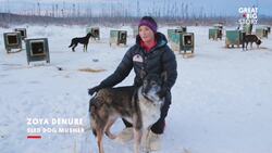 Model turned sled dog musher's alaskan journey Instructional Video