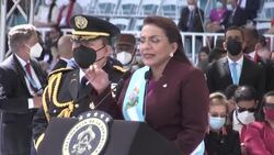 VOICED : Xiomara Castro asume presidencia de una Honduras pobre, migrante pero optimista News Clip