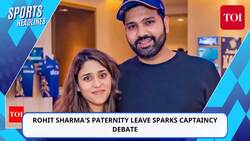 Rohit Sharma's paternity leave sparks captaincy debate News Clip