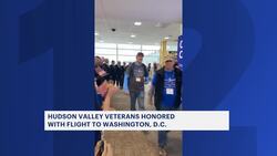 Hudson Valley veterans honored with flight to visit Washington DC News Clip