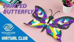 Spring Art Project: How To Make A Colorful Butterfly Instructional Video