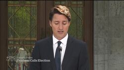 Federal election officially called for Sept. 20 News Clip