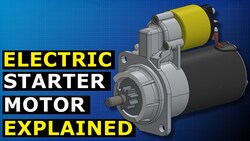 Starter Motor Explained - How a car's electric starter motor works Instructional Video