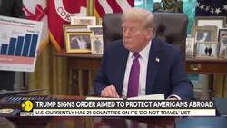 USA: Trump authorises penalties on nations for wrongful detention of Americans News Clip