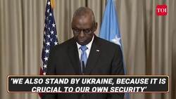 Dictators Think They Can Wipe up a Democracy but US Stands Behind Ukraine: Lloyd Austin’s Warning to Russia News Clip