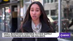 Small Businesses Face Supply Chain Problems During The Holidays News Clip
