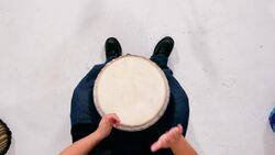 How to Play the Djembe Kuku Rhythm 1st Accompaniment Instructional Video