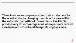 Getting In-Network Care is Harder Than You'd Think Instructional Video