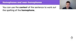 Spelling further near-homophones and homophones Instructional Video