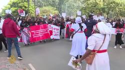 Protesters in Kenya decry femicide, face teargas and arrests on Human Rights Day in Nairobi News Clip