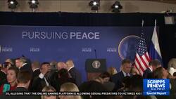 Trump, Putin take no questions after high-stakes summit News Clip