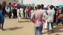 Demonstrations after the overthrow of President Omar al-Bashir News Clip