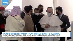 Pope Francis Meets With Top Iraqi Shiite Leader In Show Of Solidarity News Clip