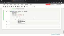 Reinforcement Learning and Deep RL Python Theory and Projects - Plotting the Moving Avg Instructional Video