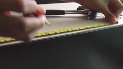 Close up,Hand using hammer to stuck nail in to the wood Stock Footage