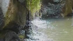 Waterfall in 4K slow motion 60fps Stock Footage