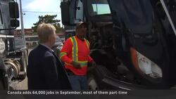Canada adds 64,000 jobs — twice as many as expected News Clip