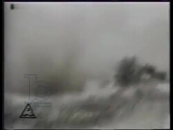 Scenes from the Iraq-Iran War in 1980. Shot of Saddam Hussein as the new president of Iraq. Stock Footage