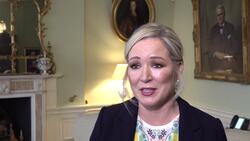 Humza Yousaf welcomes Michelle O'Neill to Bute House News Clip