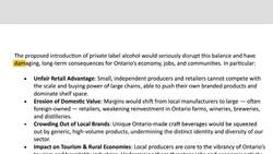 Should supermarket chains be allowed to sell their own private-label booze? News Clip