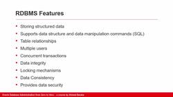 Oracle Database Administration from Zero to Hero - Overview of RDBMS (Part 1 of 2) Instructional Video