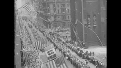 New York City honors famed aviators in 1933 News Clip