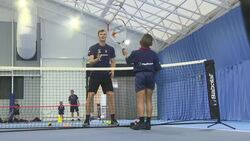 Jamie Murray Hosts PlayBrave x Rackets Cubed Charity Tennis Initiative For Inner-City Schools News Clip