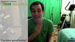 How to say "You have good taste!" in Spanish (Día 133) Instructional Video